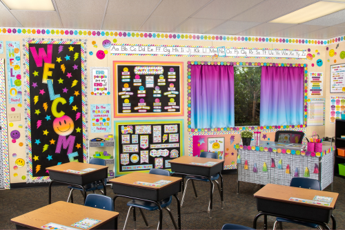 Back To School Classroom Themes Teacher Direct   Brights 4Ever 500x333 